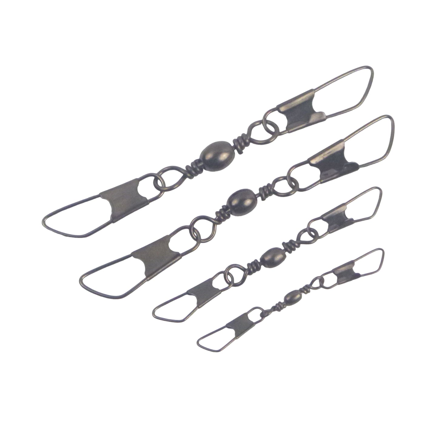 Swimerz Double Snap Barrel Swivels, Size 12, 20 pack-0
