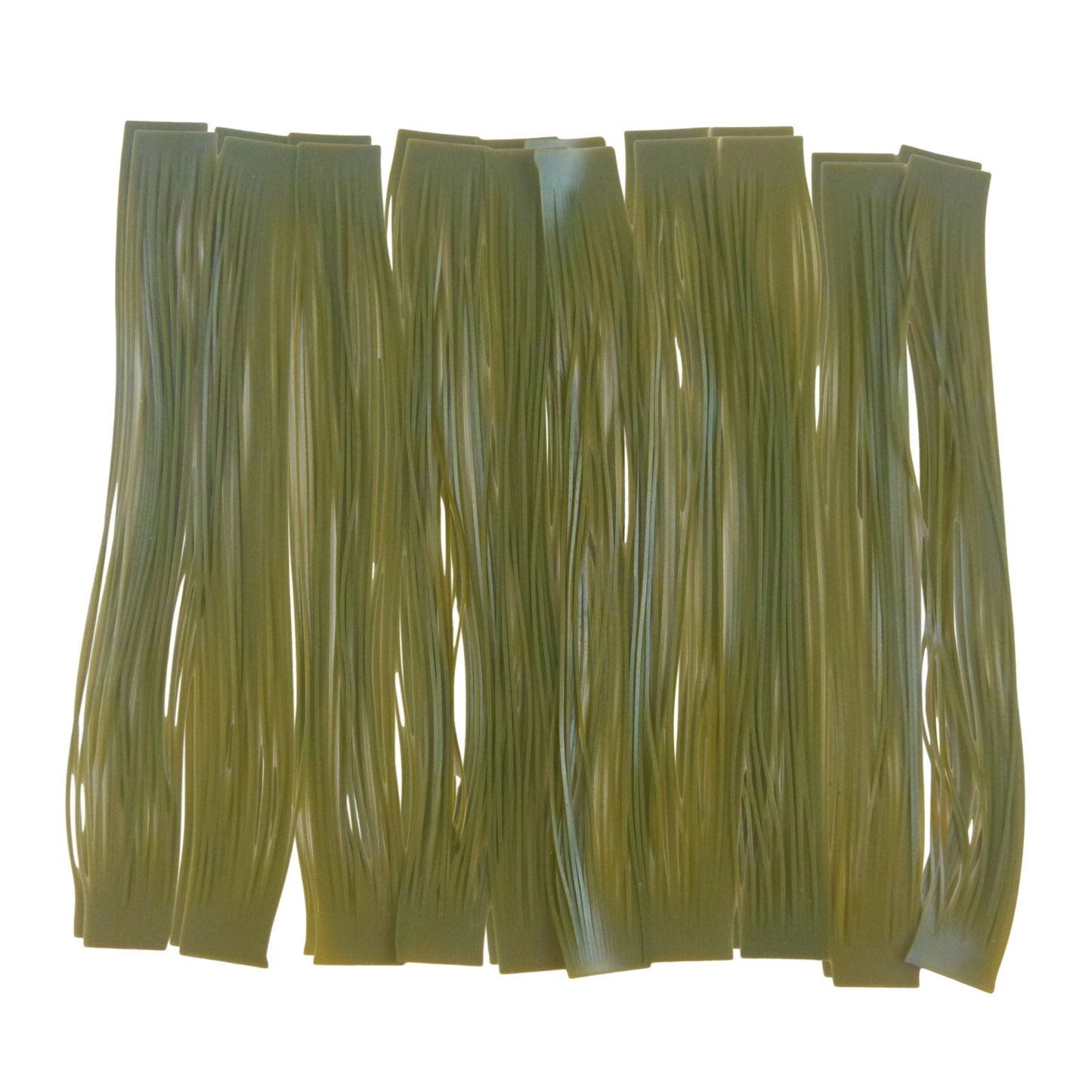 Artizan 22 strand silicon skirt, Green Pumpkin, Pack of 20-0