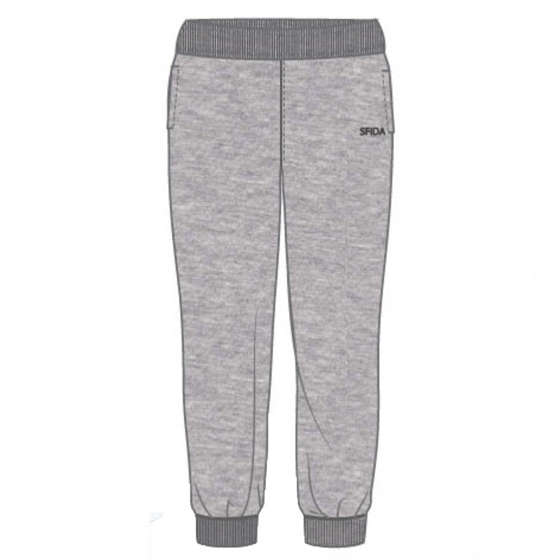 Elementary Kids Fleece Pant - Grey-0