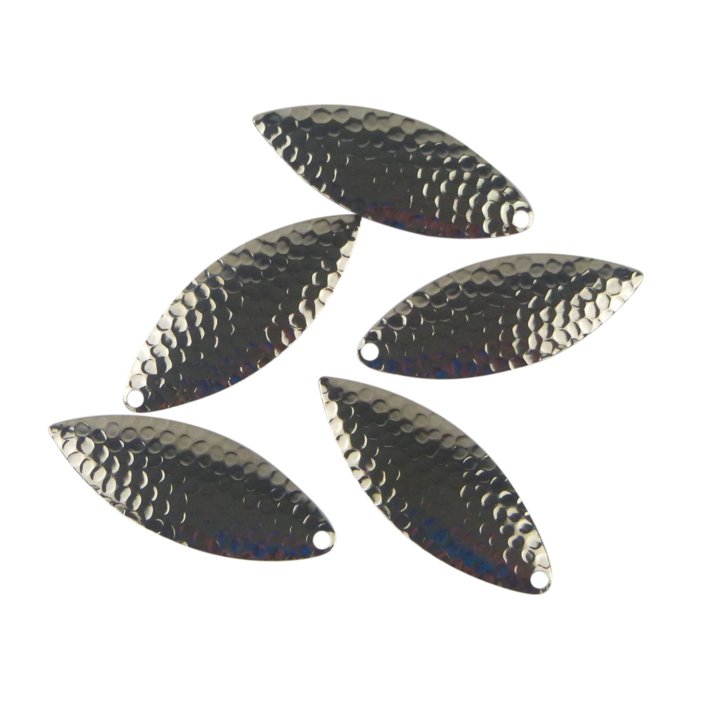 Artizan Hammered 57mm Willow Blade Nickel, 5 Pack-1