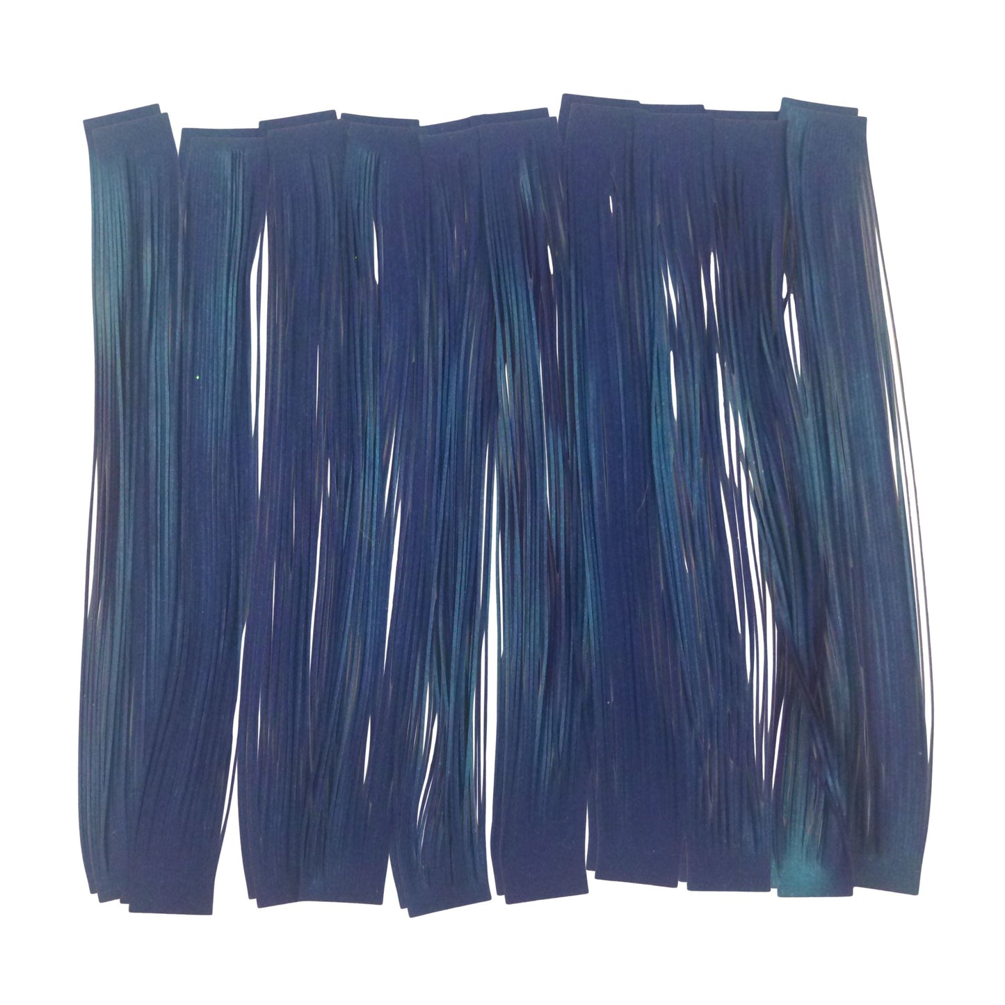 Artizan 22 strand silicon skirt, Metallic Blue, Pack of 20-0