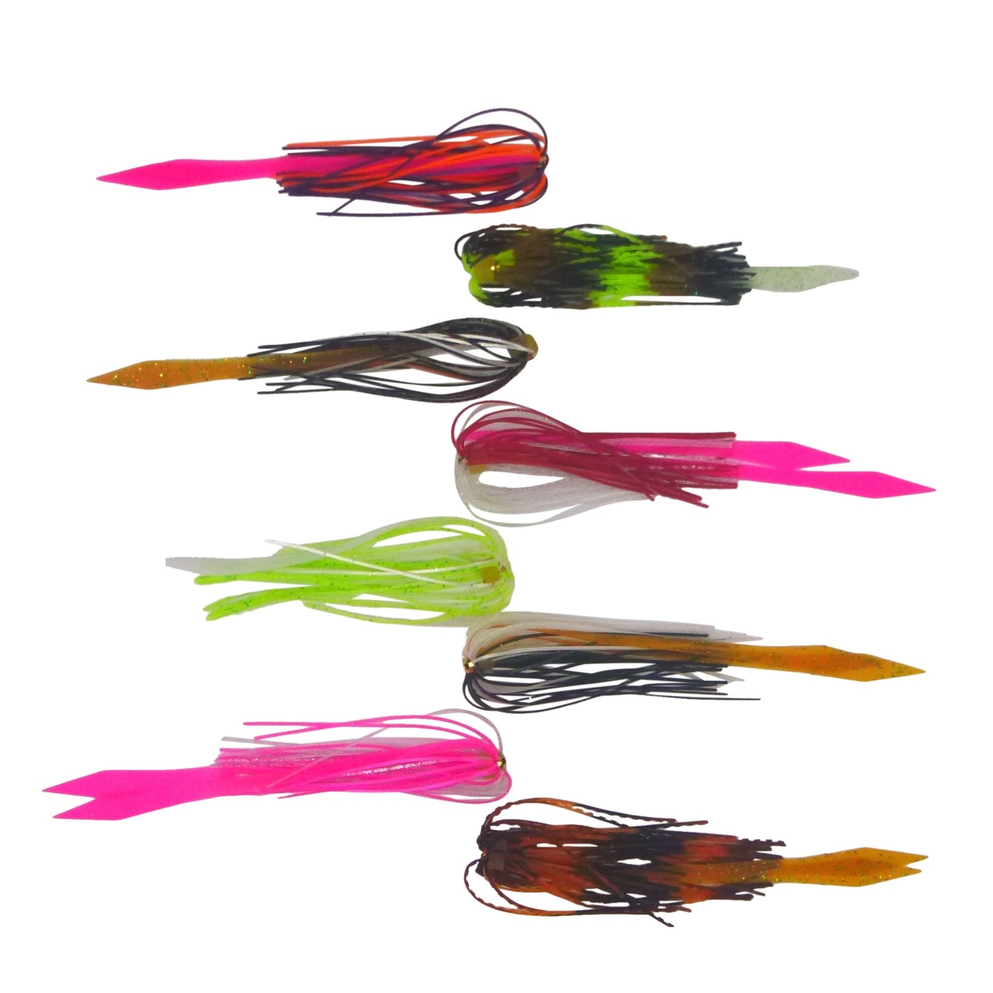 Artizan 22 strand silicon skirt, Metallic Watermelon, Pack of 20-2