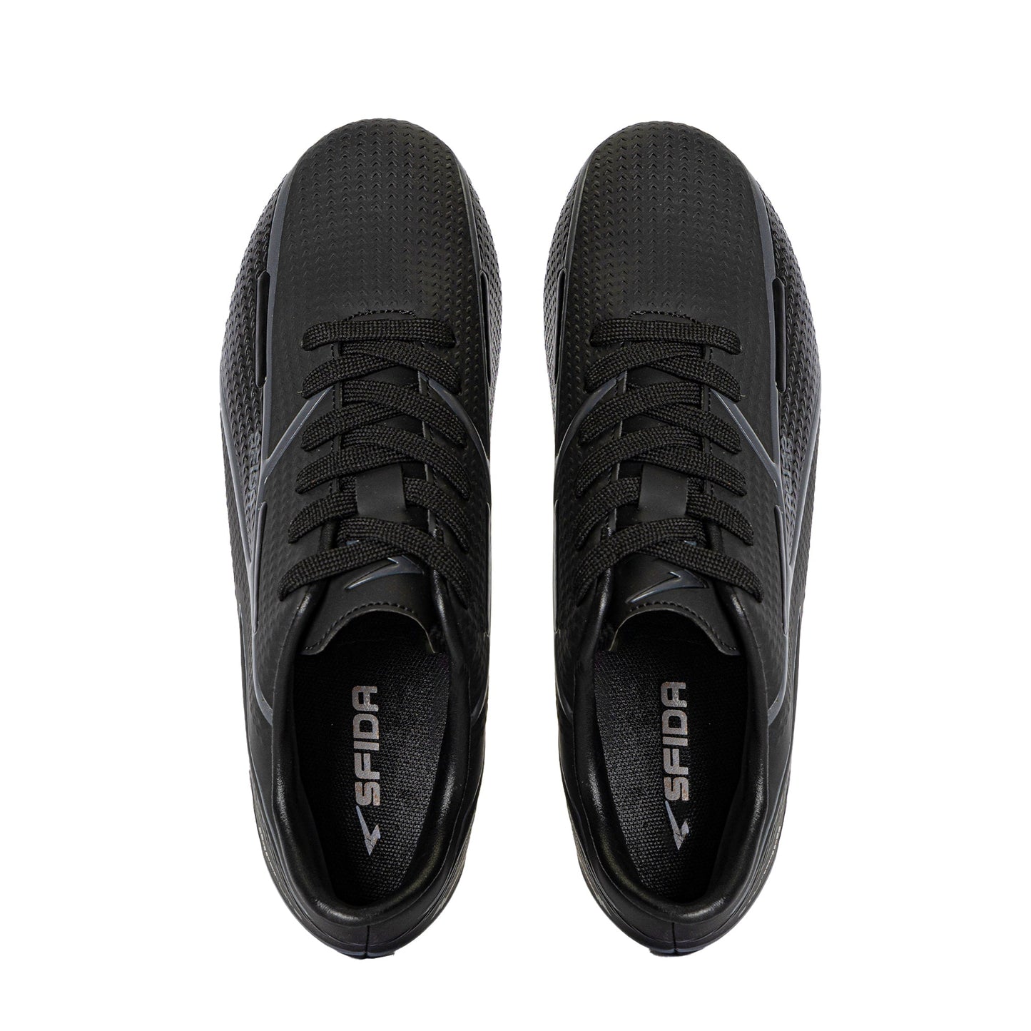 Strike Adult's Football Boots - Black/Black Wide Fit-4