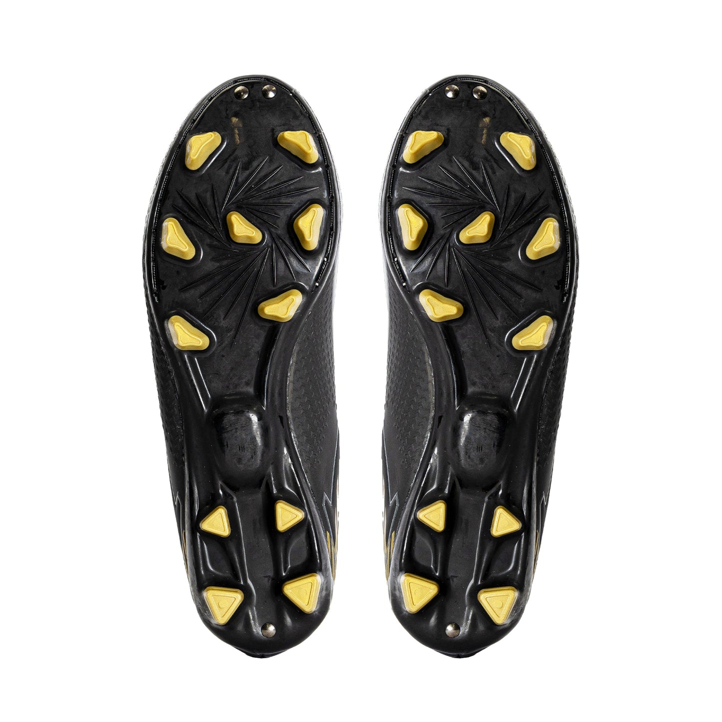 Strike Adult's Football Boots - Black/Gold Wide Fit-4