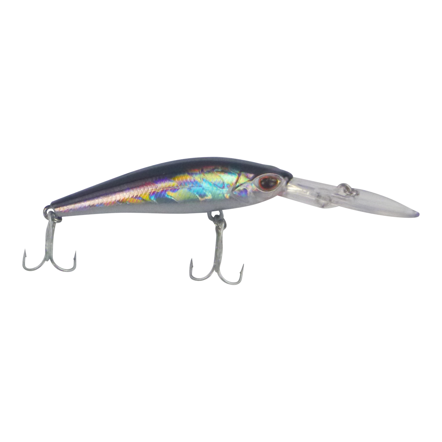 Finesse Wobbler Diving Lure, Silver Mullet. 90mm-0