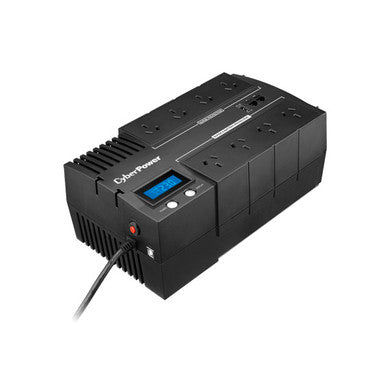 CyberPower BRIC-LCD 700VA/420W (10A) Line Interactive UPS - (BR700ELCD)-2 Yrs Adv.. Replacement incl. Int. Batteries