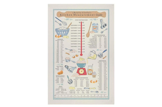 Ulster Weavers Kitchen Measurements Cotton Tea Towel 74x48x0.2cm