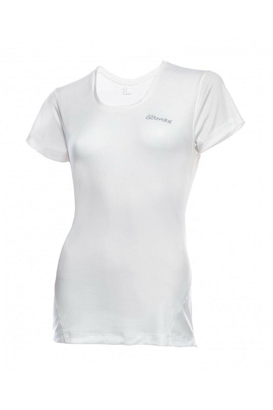 SRC Activate Womens Sports T-Shirt Tee Top Gym Tennis - White-0