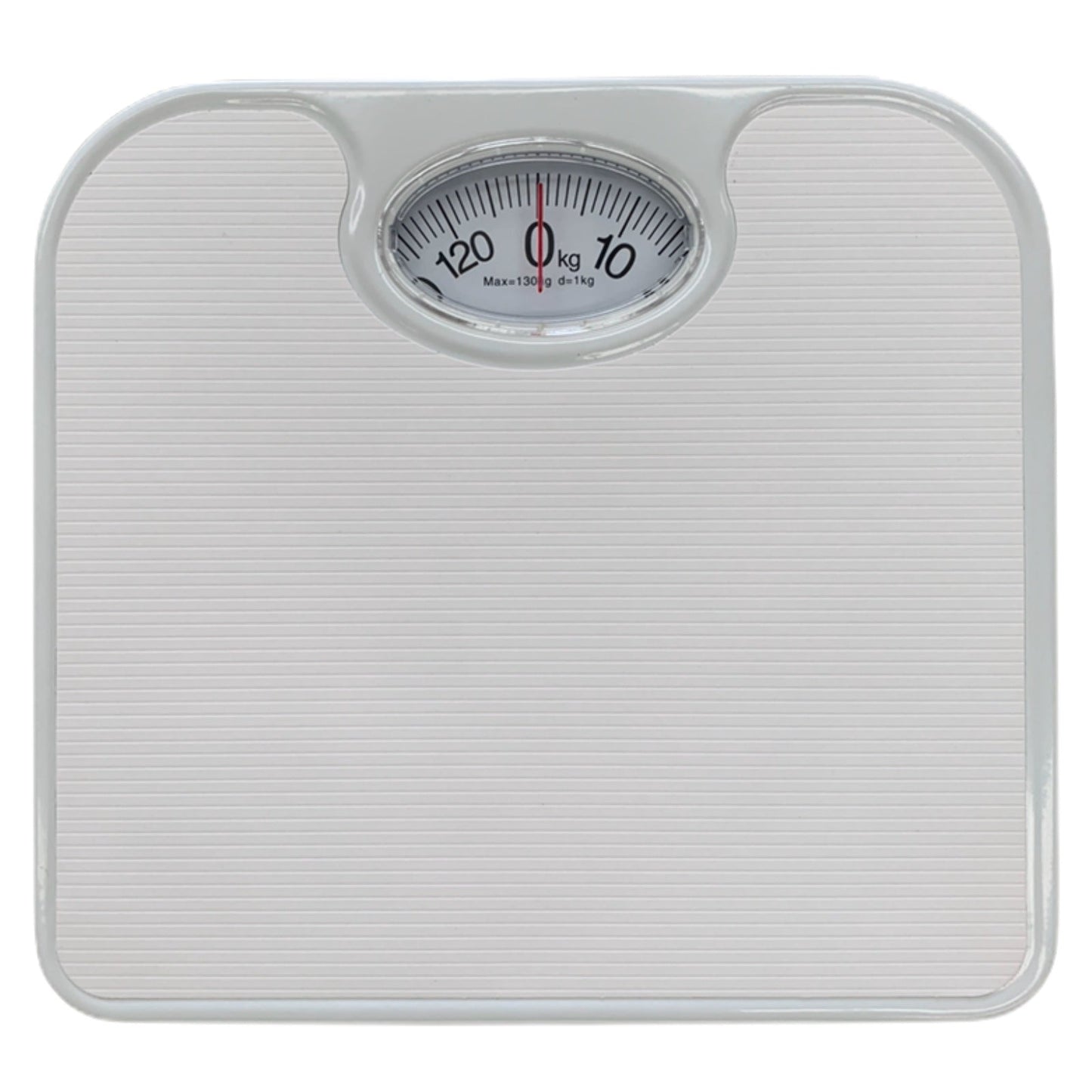 2x 130kg Mechanical Bathroom Scales Weight Checker Kilo Kg Kilograms - White-3
