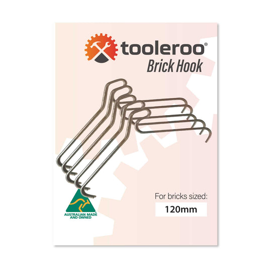 10 Pck 120mm (4.7") Brick Hooks - Wall Crab Clips Hangers For Pictures Plants-0