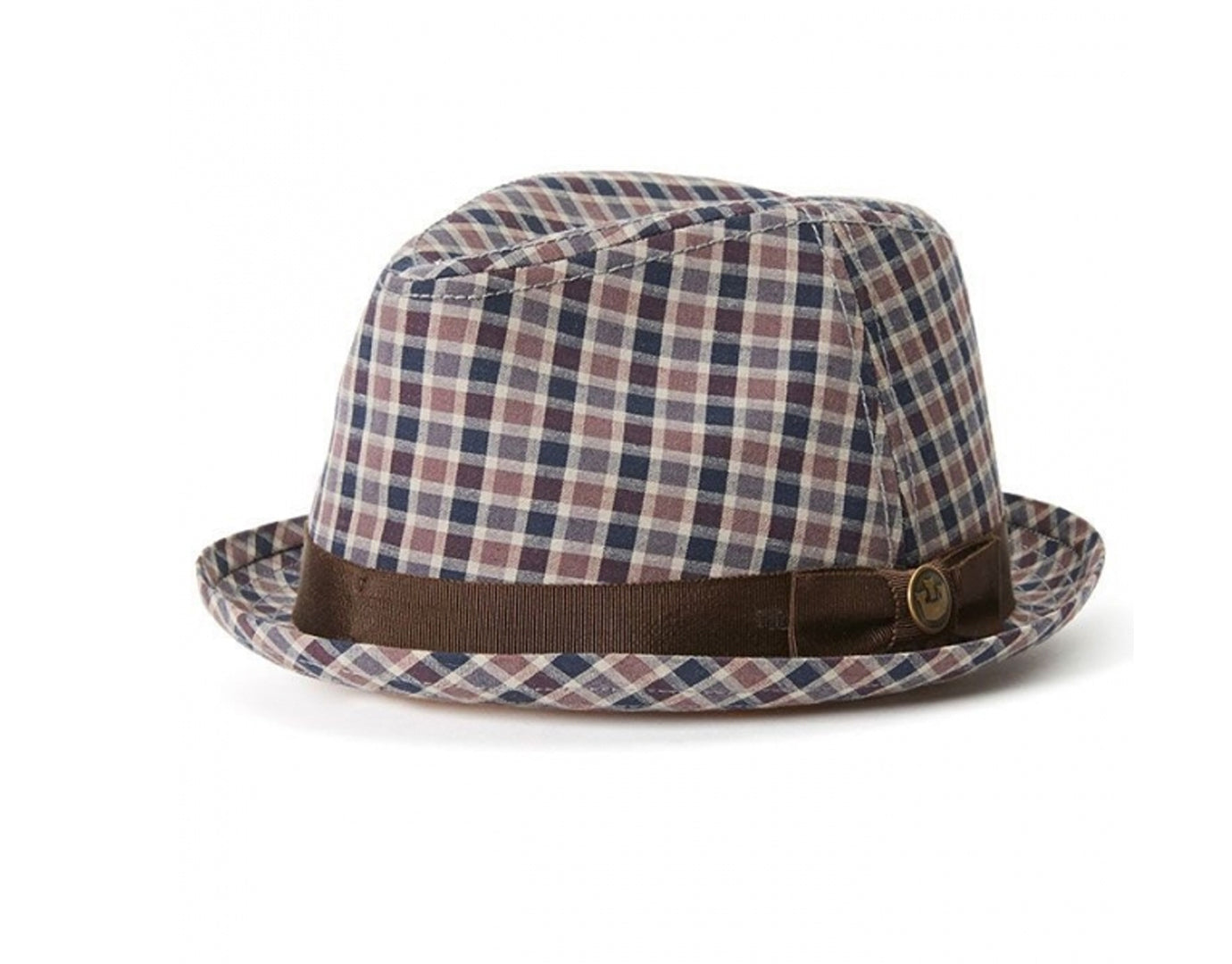 Goorin Brothers Mens Cotton Union Park Trilby Hat Stingy Brim - Blue-3