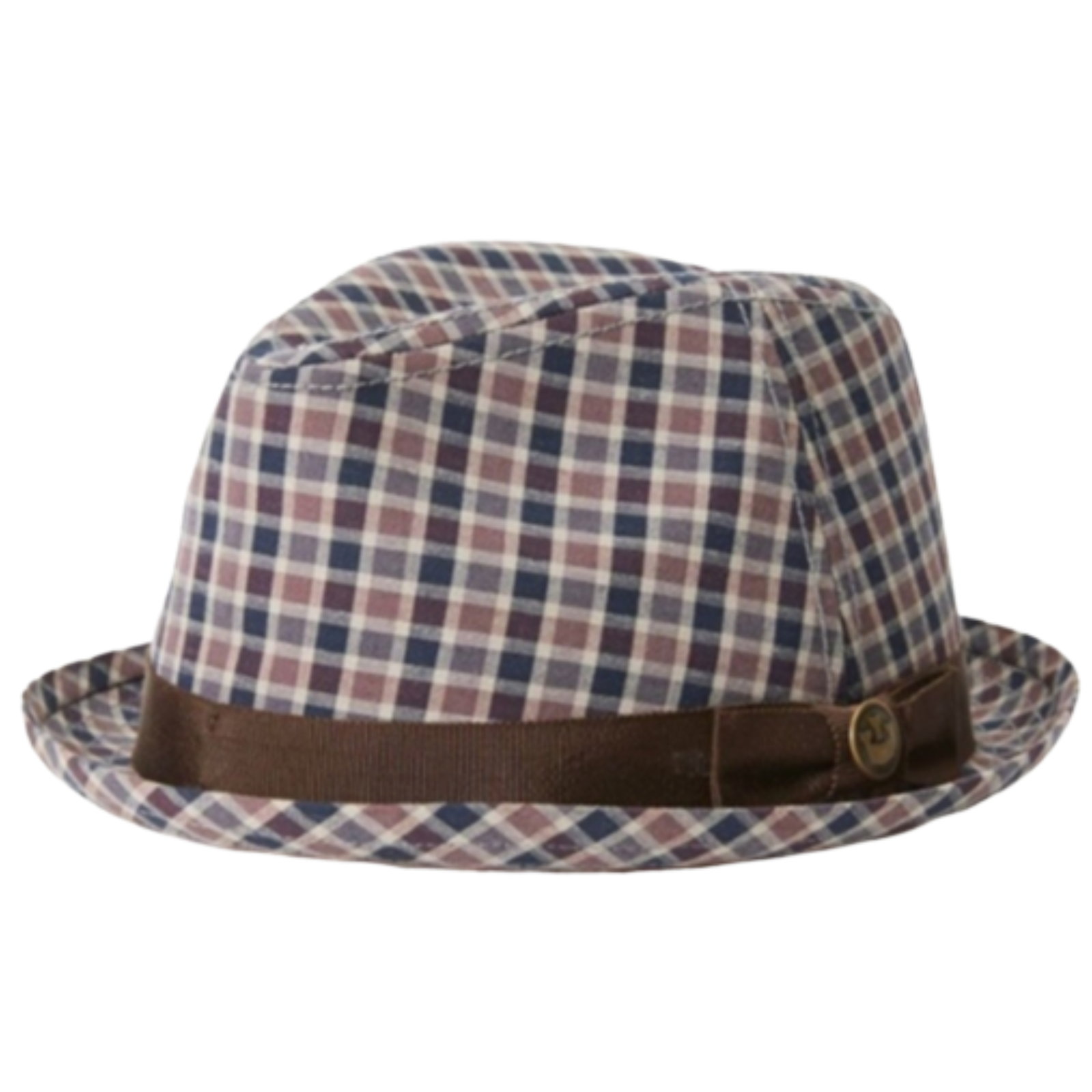 Goorin Brothers Mens Cotton Union Park Trilby Hat Stingy Brim - Blue-1