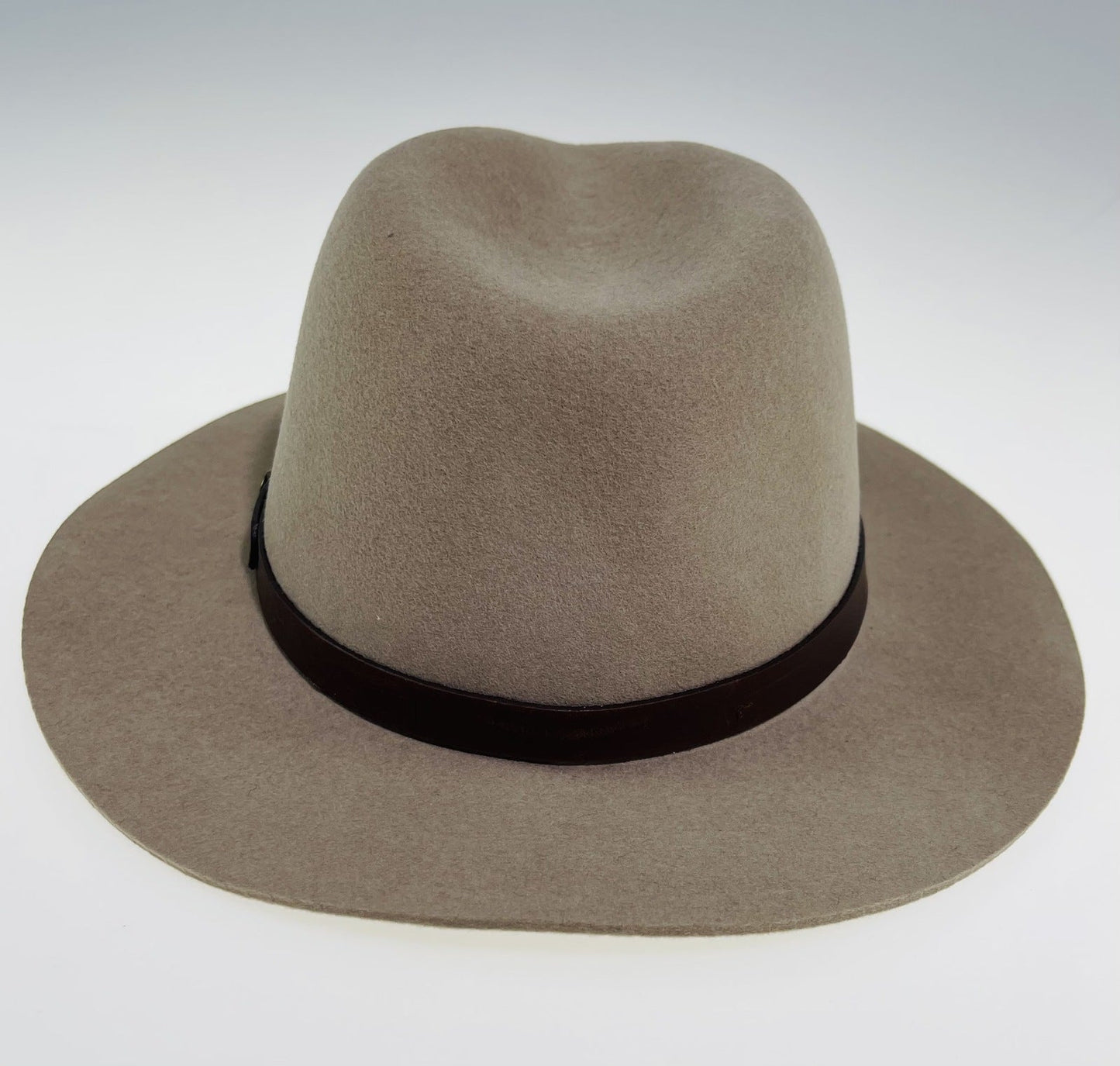 Goorin Bros Desert Rider Wool Fedora Hat Western Cowboy Style - Tan-4