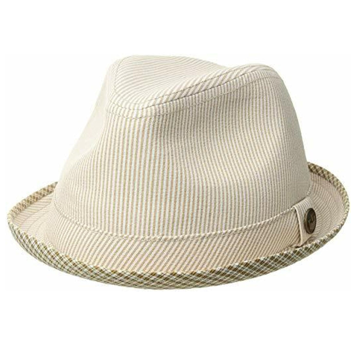 Goorin Brothers Mens Mind Seeker Flip Up Fedora Trilby Hat Lightweight - Mustard-7