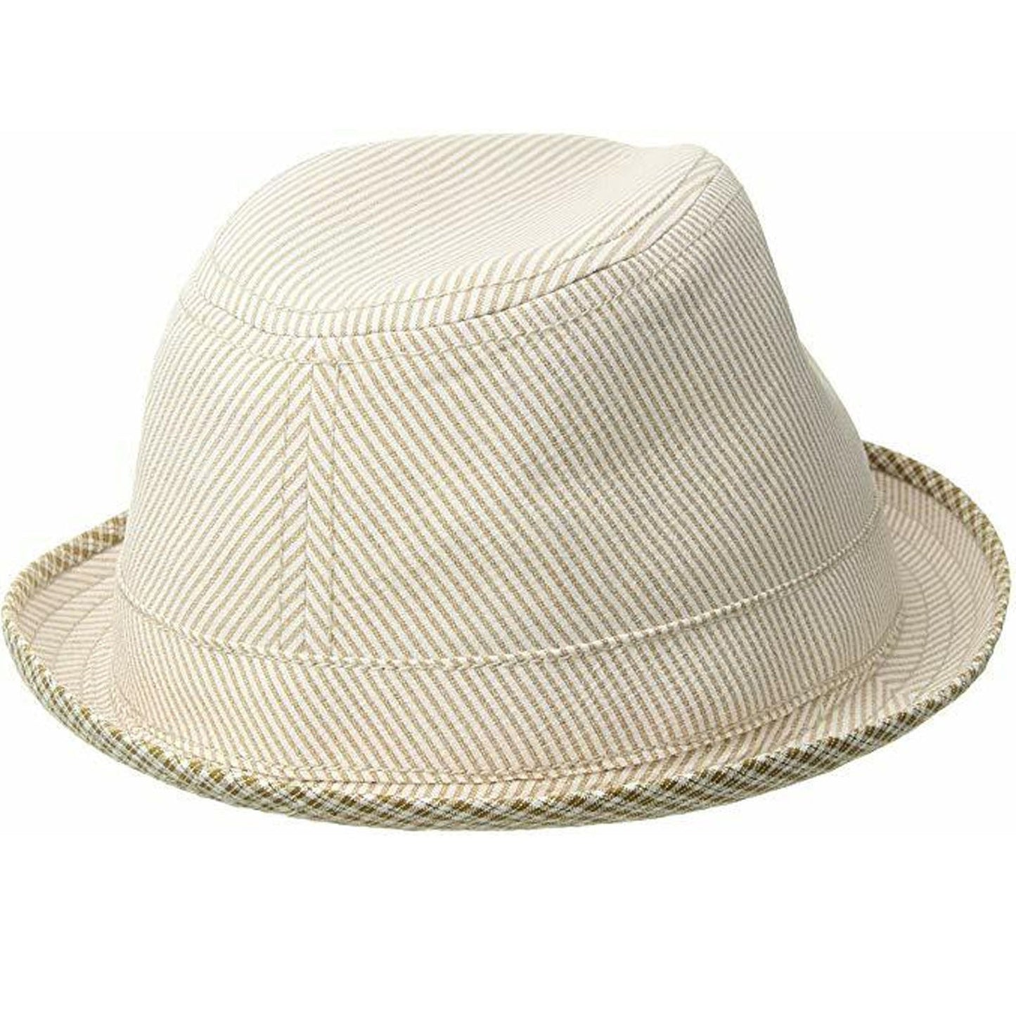 Goorin Brothers Mens Mind Seeker Flip Up Fedora Trilby Hat Lightweight - Mustard-4
