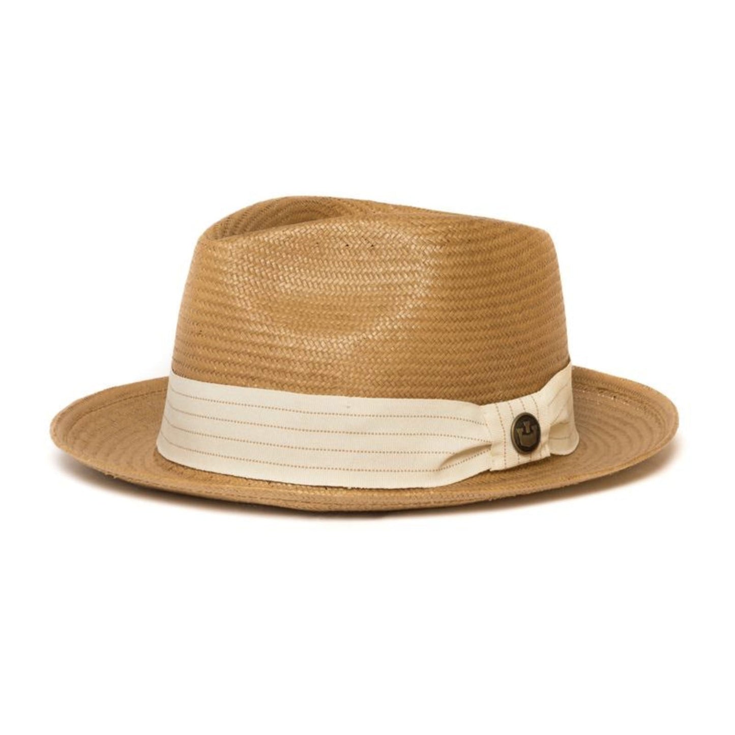 Goorin Brothers Mens Snare Straw Fedora Trilby Hat Panama Summer Beach - Natural-7