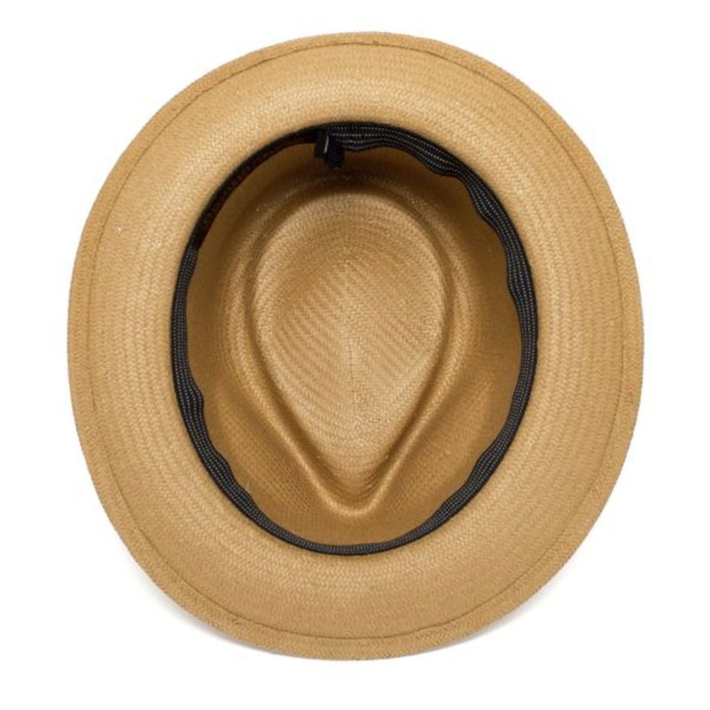 Goorin Brothers Mens Snare Straw Fedora Trilby Hat Panama Summer Beach - Natural-4