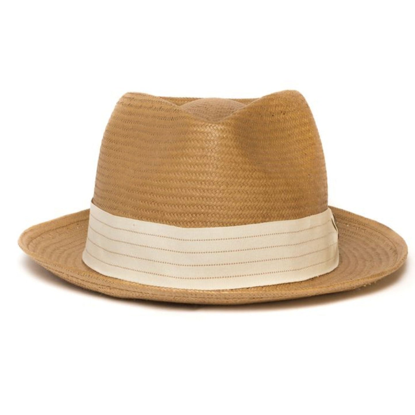 Goorin Brothers Mens Snare Straw Fedora Trilby Hat Panama Summer Beach - Natural-0