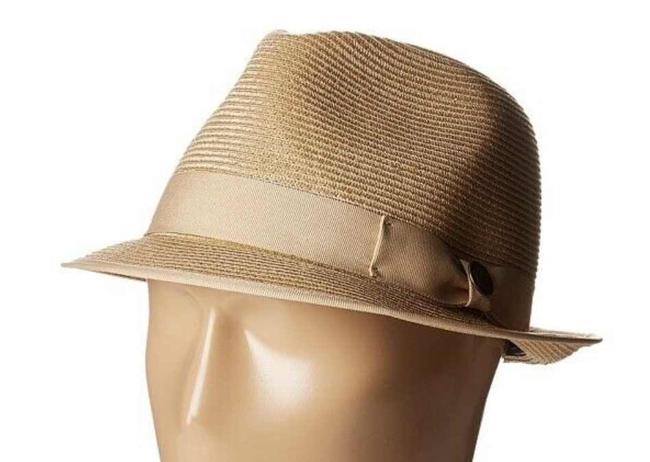 Goorin Bros Baseline Stingy Brim Fedora Hat Trilby Summer Straw - Tan-2