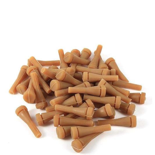 100 Small Replacement Rubber Fingers for Chicken Plucker - Poultry Feathers-0
