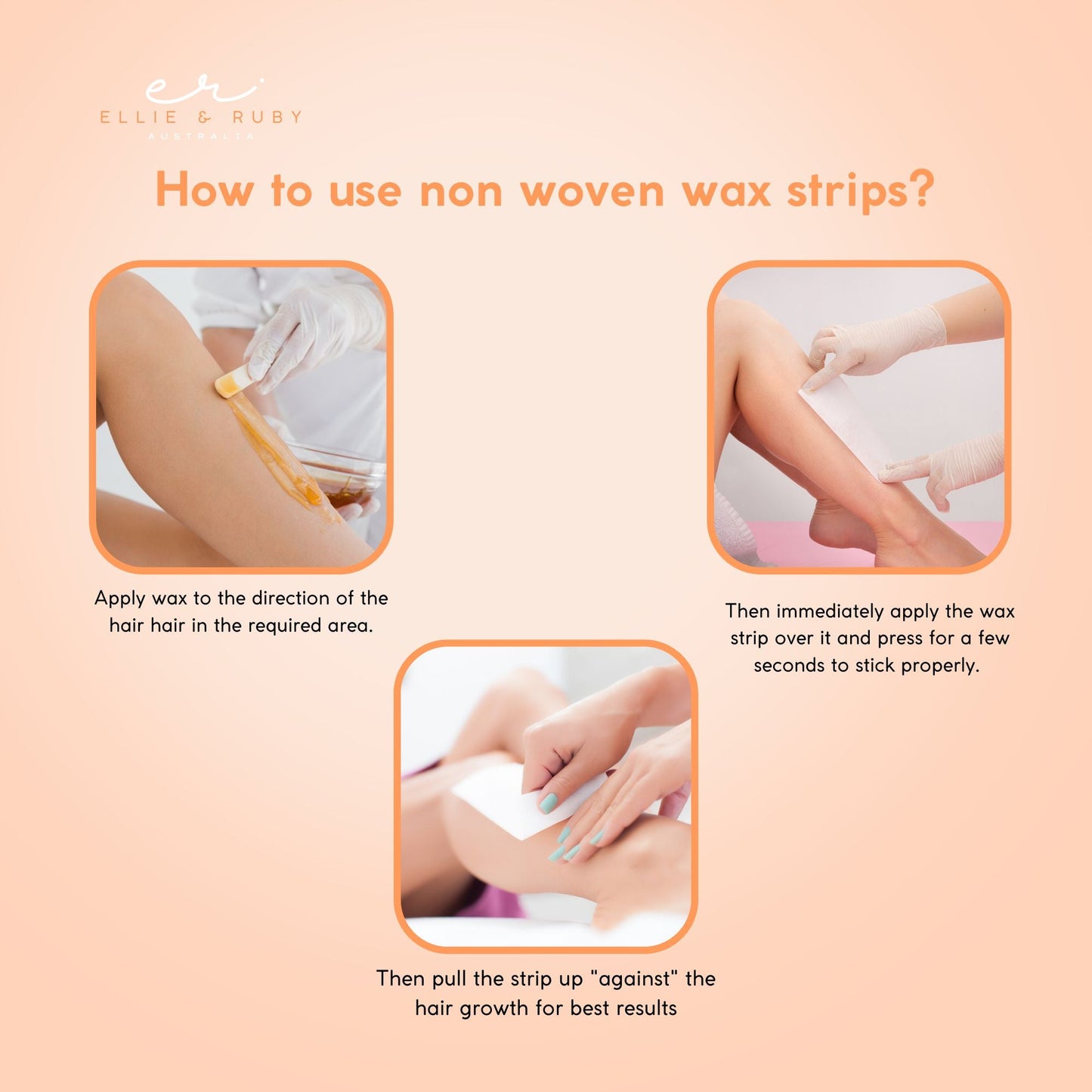 100 Yards 91m Wax Roll  - 70gsm Non Woven Disposable Hair Removal Waxing Strips-3