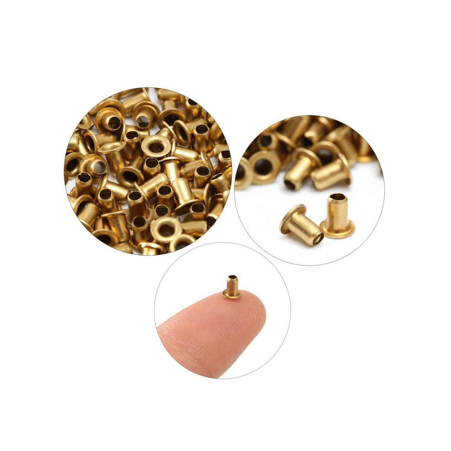 1000 Bee Frame Eyelets Brass Fittings Bee Hive Beehive Beekeeping Beekeeper Tool-3