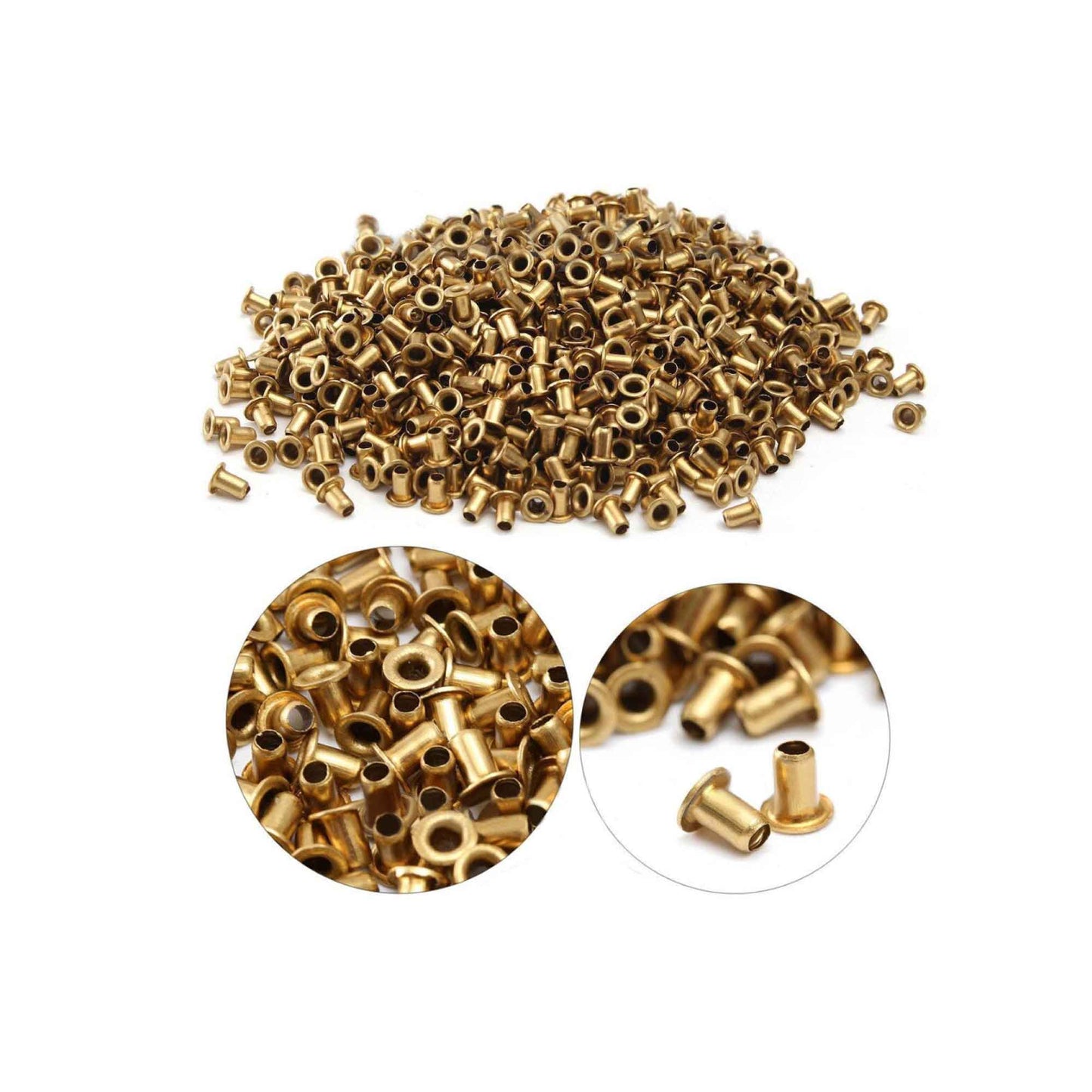 1000 Bee Frame Eyelets Brass Fittings Bee Hive Beehive Beekeeping Beekeeper Tool-0