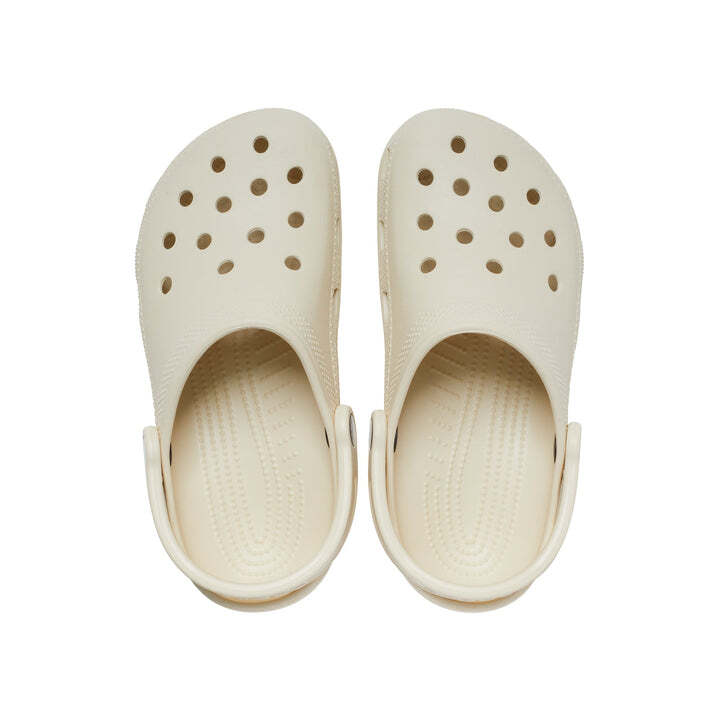 Crocs Classic Clogs Sandal Clog Sandals Slides Waterproof - Bone-3