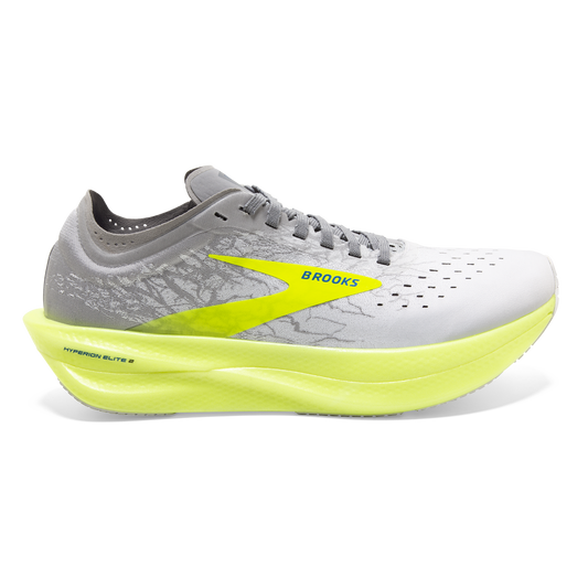Brooks Unisex Hyperion Elite 2 Sneakers Shoes Running - White/Silver/Nightlife
