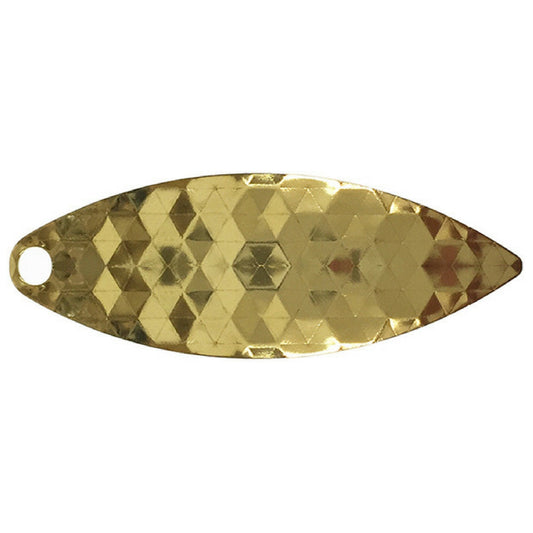 Artizan Hex Stamped 32mm Willow Blade, Brass, 5 Pack-0