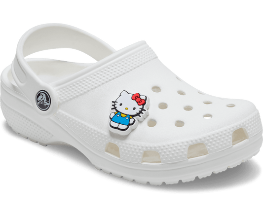 1x Crocs Hello Kitty Waving Jibbitz Charm - 100% Authentic