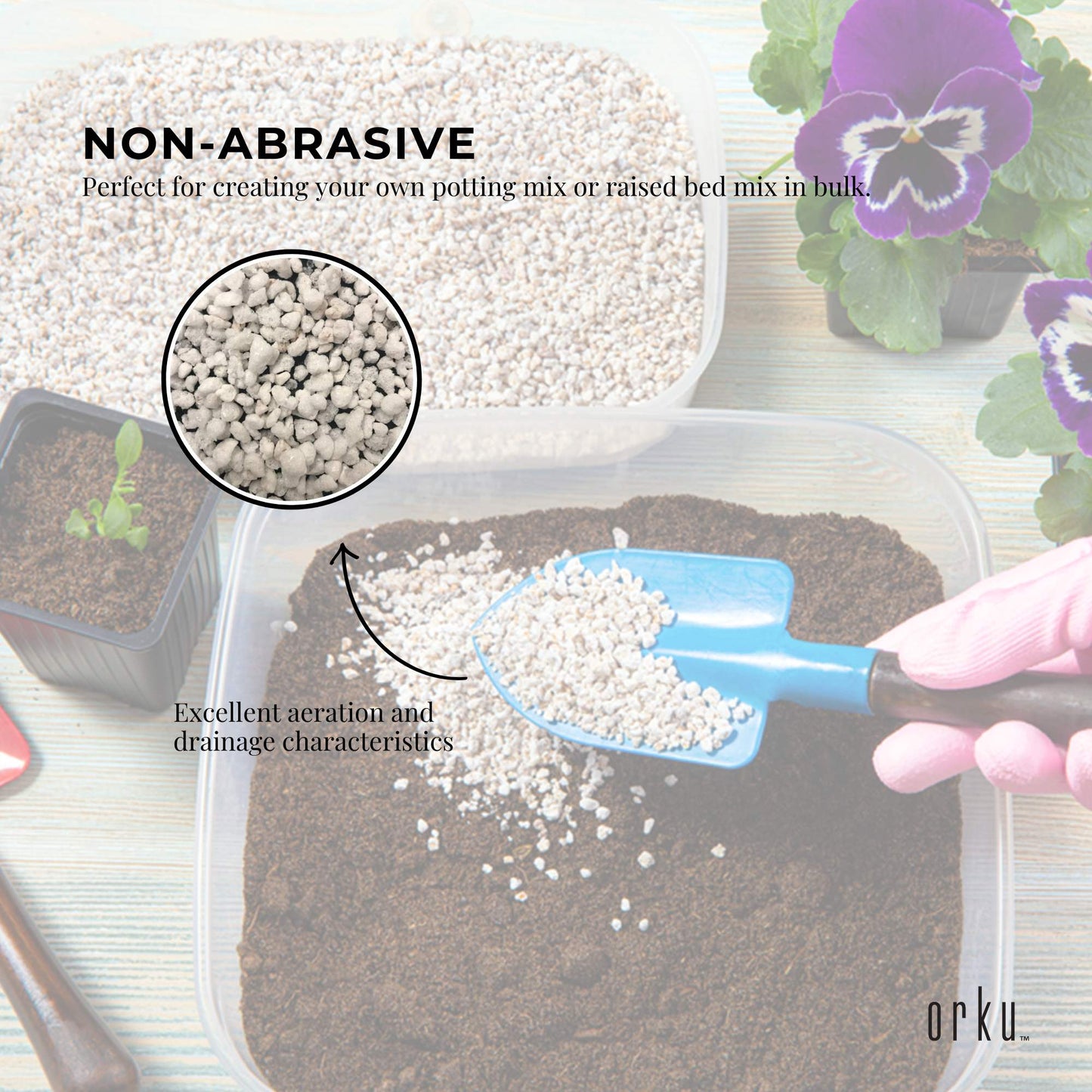 100L Organic Perlite Coarse Premium Soil Expanded Medium Plants Hydroponics Bulk-4