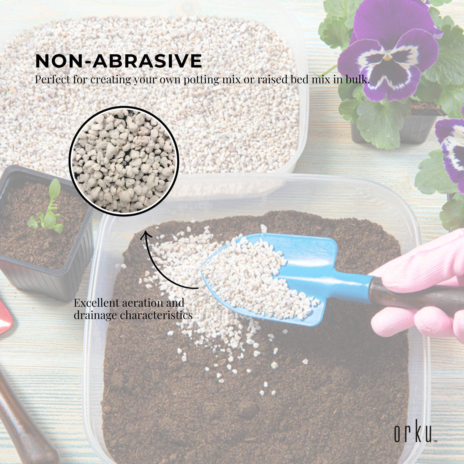 100L Organic Perlite Coarse Premium Soil Expanded Medium Plants Hydroponics Bulk-4