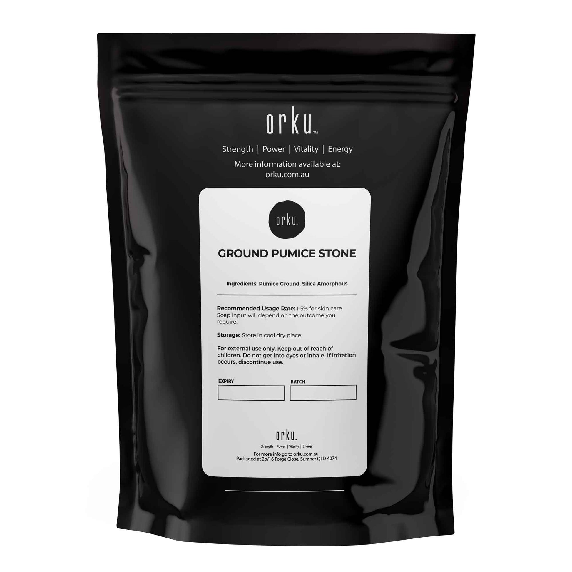 100g Ground Pumice Stone Granular Powder Eco Exfoliant Body Scrub Soap Additive-1