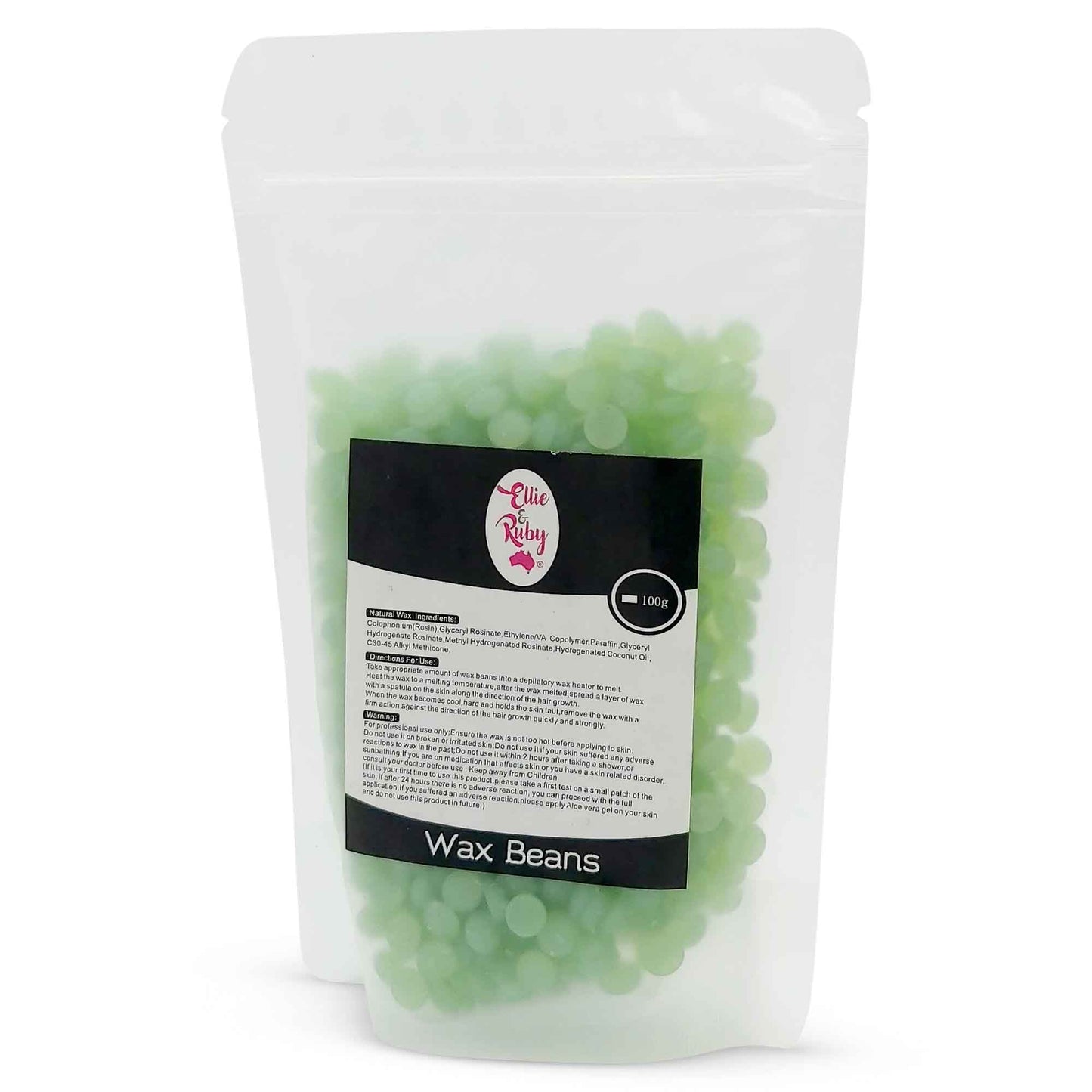 100g Hard Wax Beans - Brazilian Depilatory Waxing Beads - Stripless Bikini Hair Removal-2