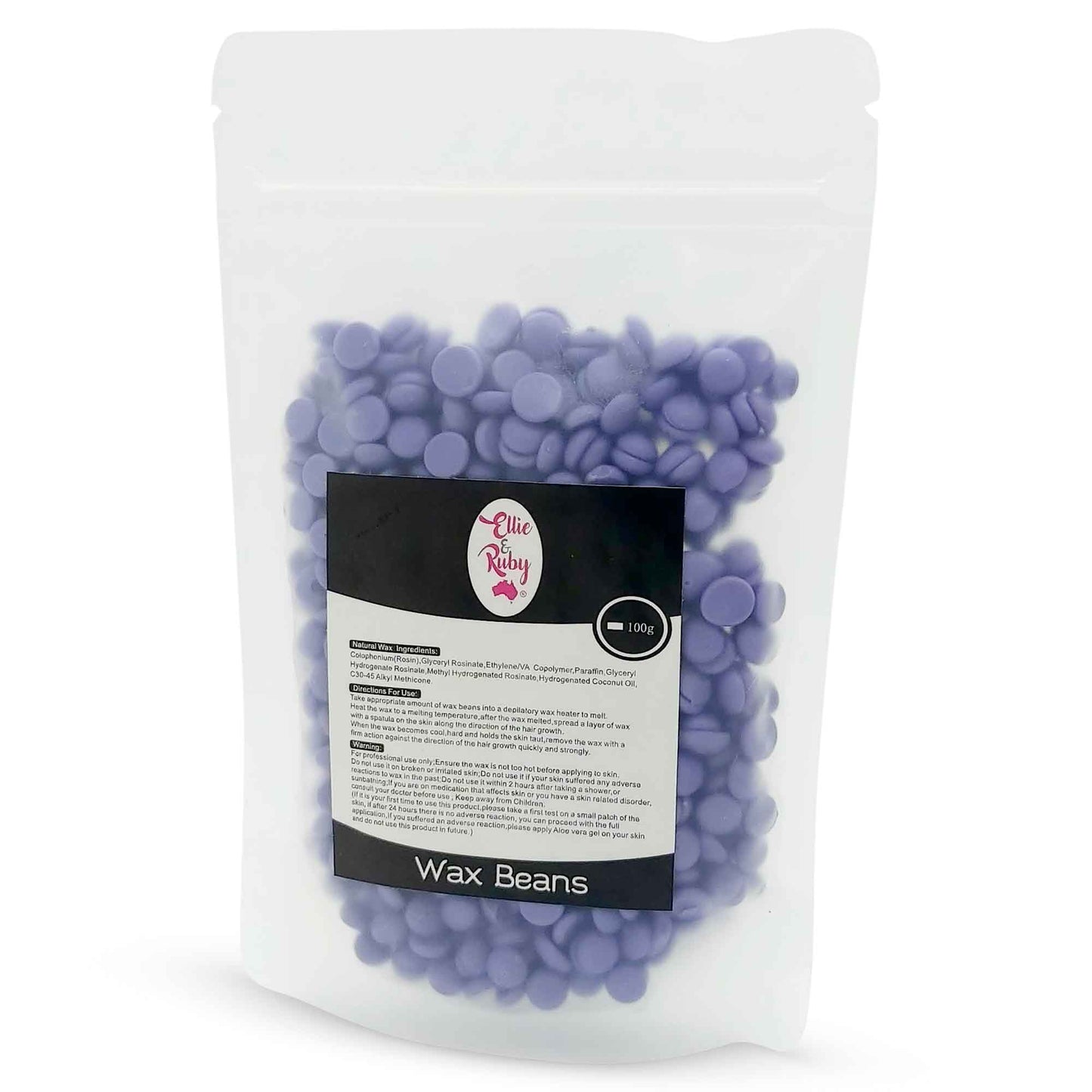 100g Hard Wax Beans - Brazilian Depilatory Waxing Beads - Stripless Bikini Hair Removal-4