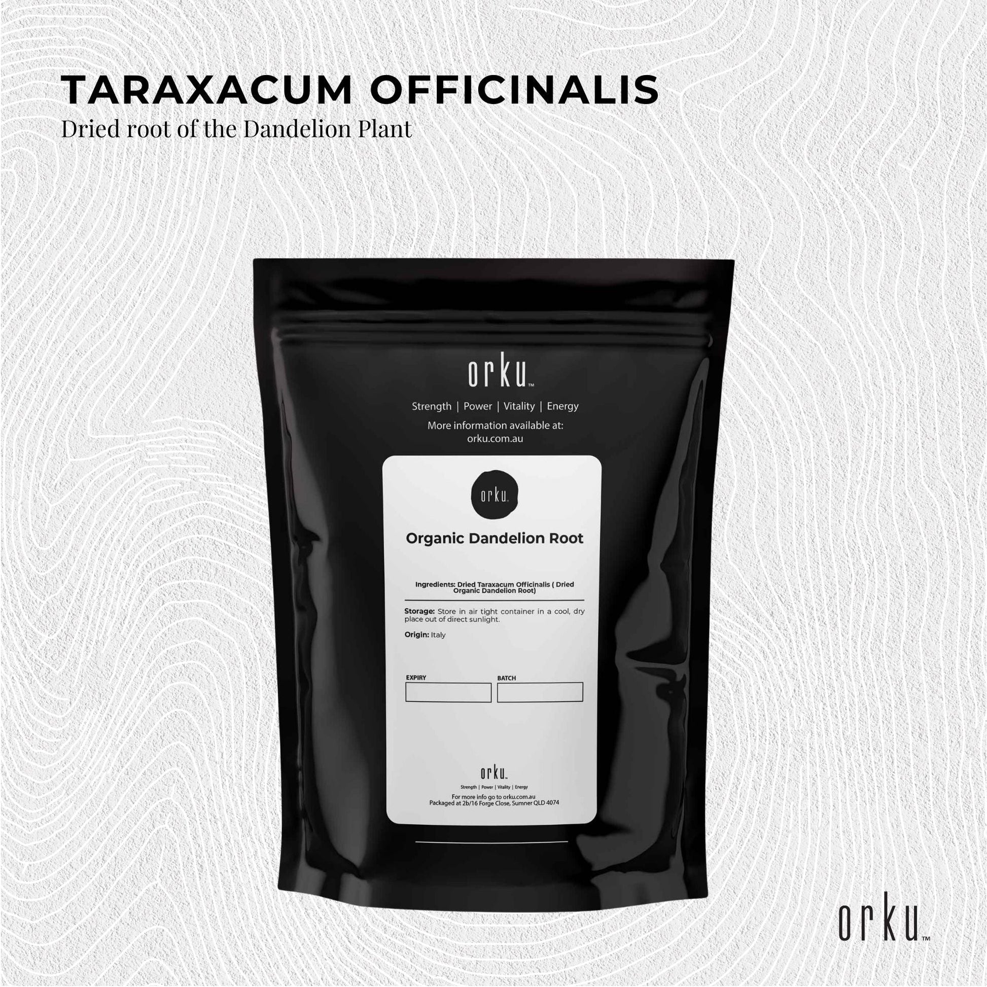 100g Organic Dandelion Root - Dried Raw Herbal Tea Supplement-3