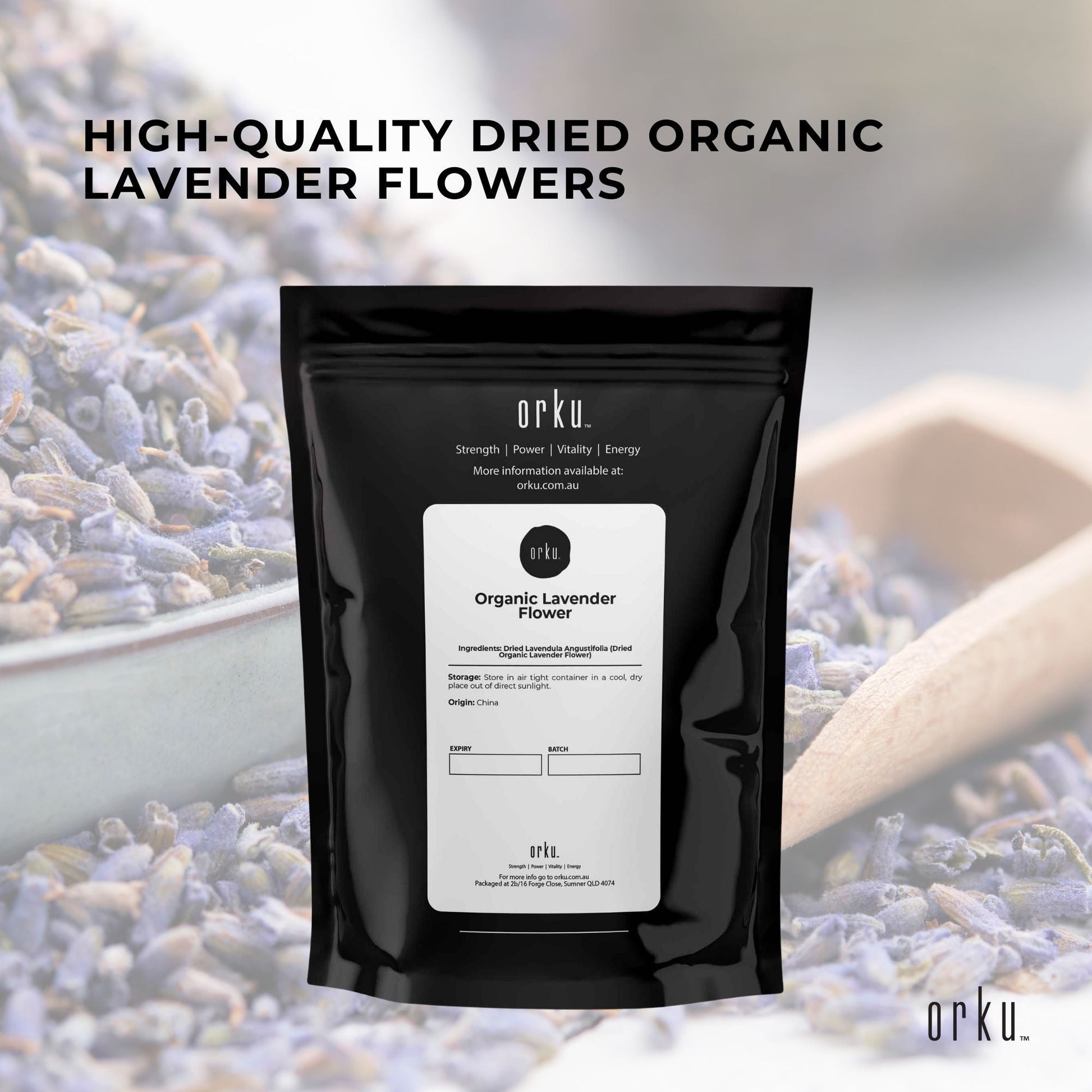 100g Organic Lavender Flower - Dried Fragrant Lavendula Angustifolia-4