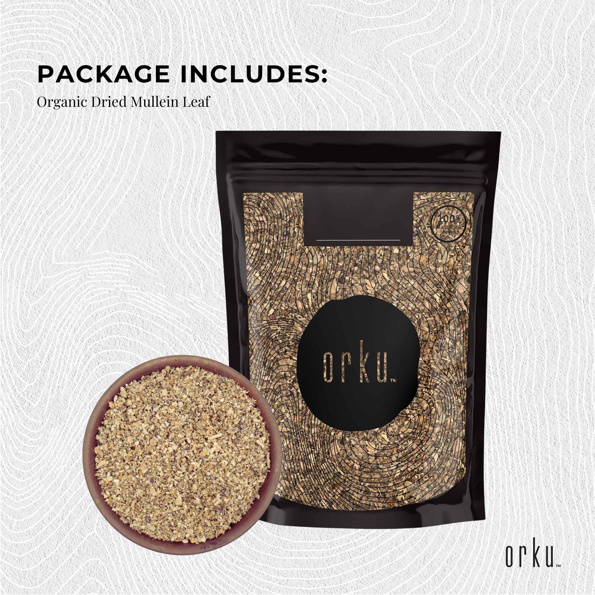 50g Organic Mullein Leaf - Dried Herbal Verbascum Thapsis-2