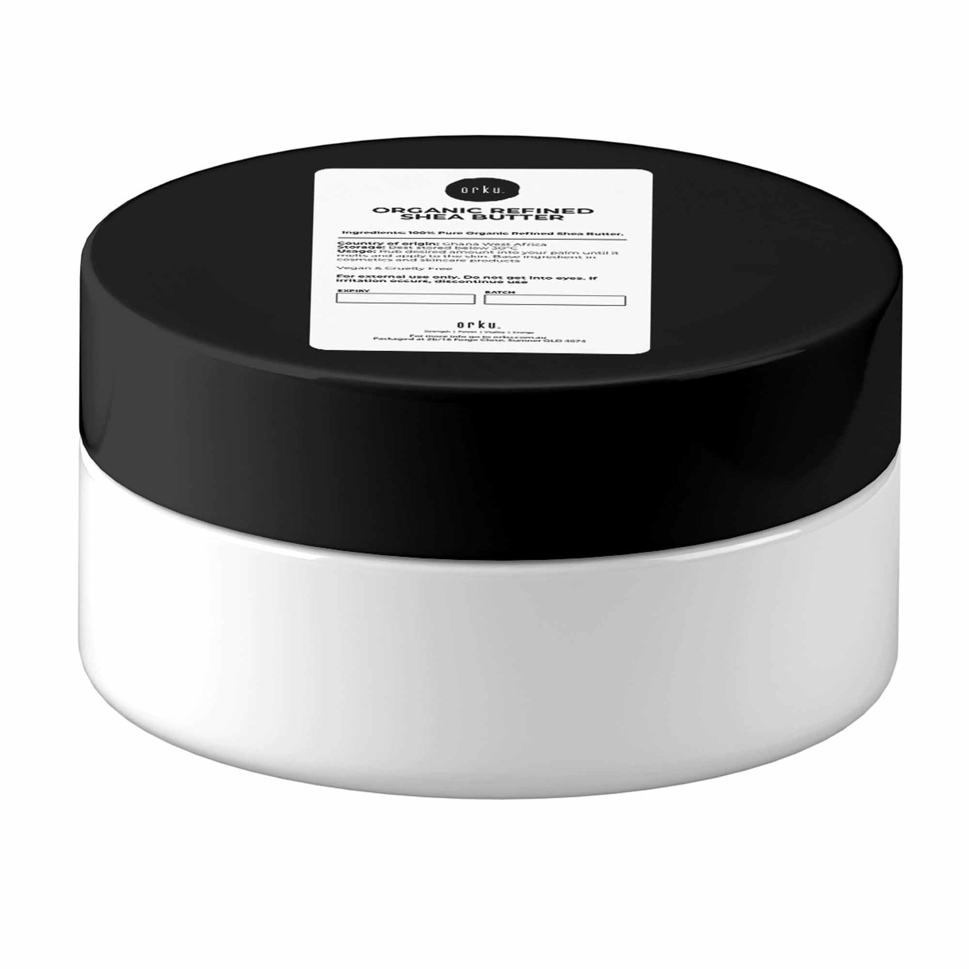 100g Refined Shea Butter Jar - Organic Pure African Karite Moisturiser-0