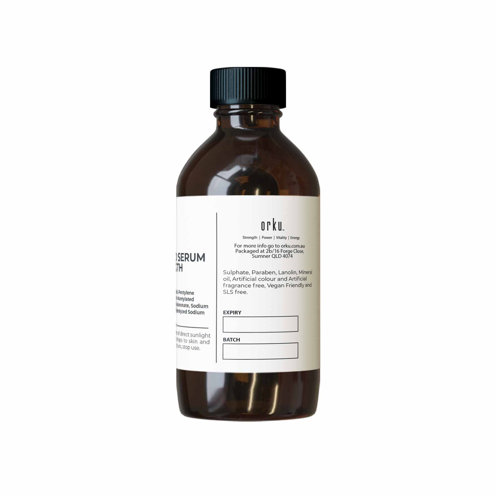 100ml Hyaluronic Acid Serum - High Strength Cosmetic Face Skin Care-1