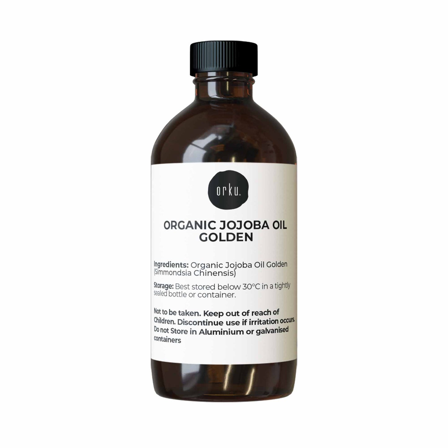 100ml Organic Jojoba Oil - Golden Pure Cold Pressed Seed For Hair Skin Nails-0