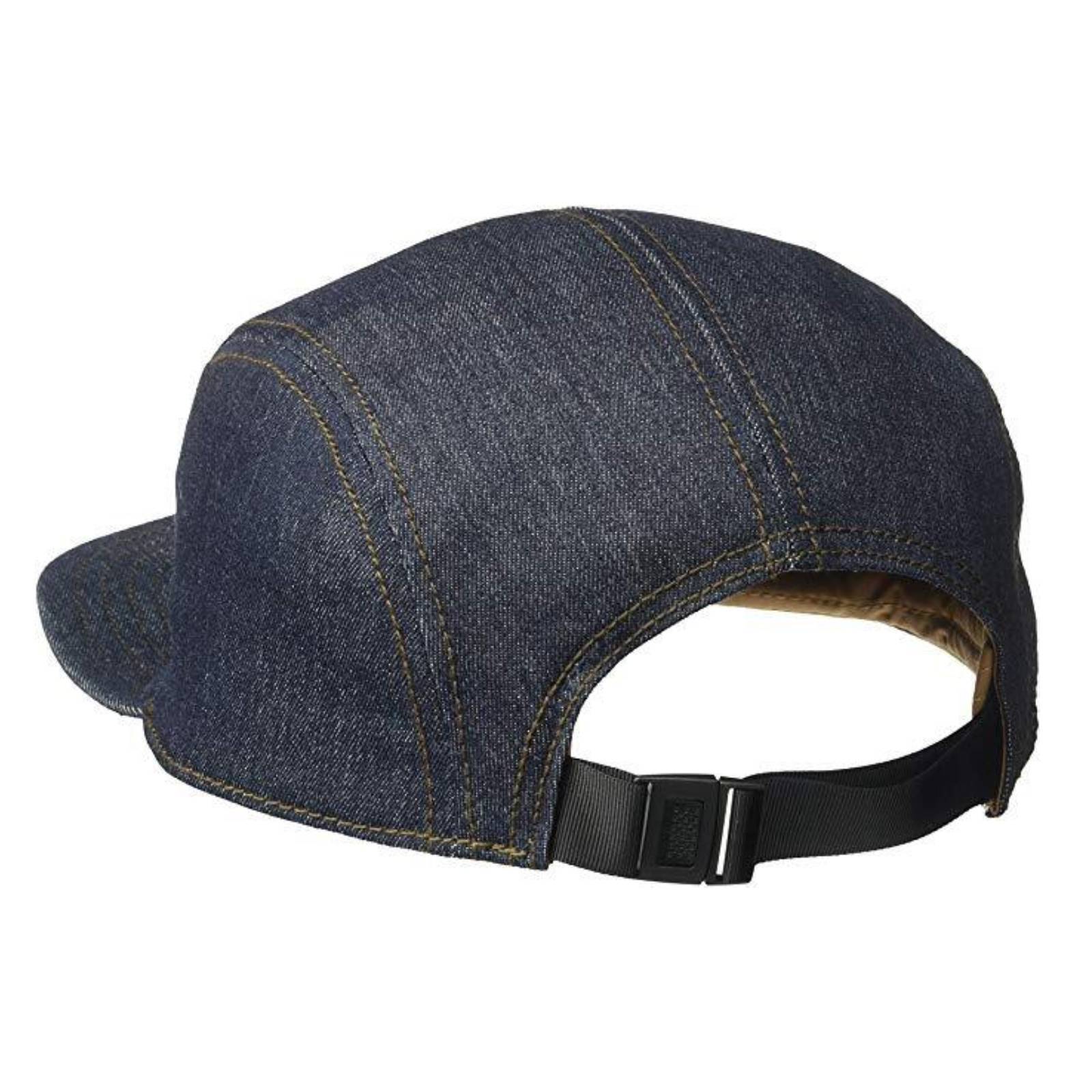 Goorin Brothers Denim Snapback Hat Jeans Baseball Trucker Cap - Navy-2