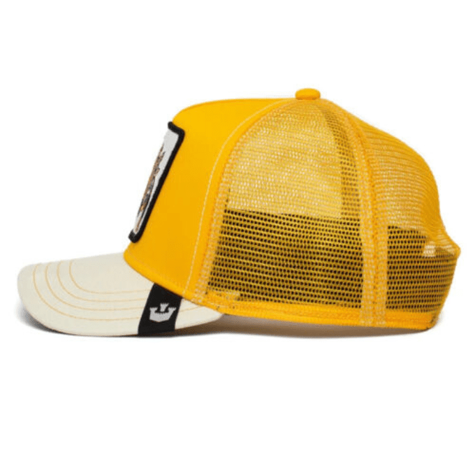 Goorin Bros Trucker Animal Farm Baseball Hat Cap - Roofed Lizard Yellow-2