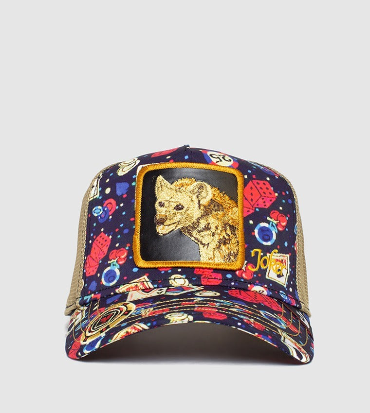 Goorin Brothers Animal Farm Series Cards Casino Poker Face Baseball Cap Hat-2