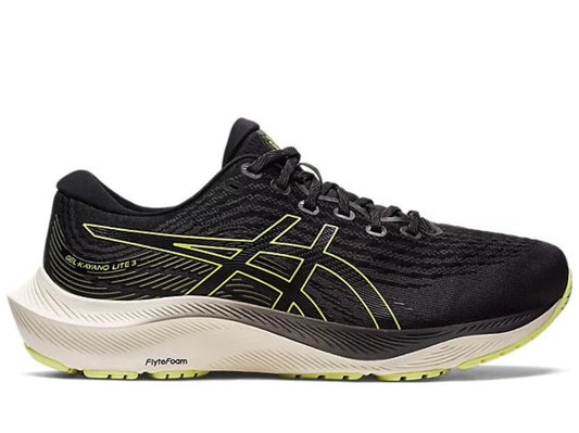 ASICS GEL-Kayano Lite 3 Running Shoes in Black/Glow Yellow – Mens Size US 8.5-0