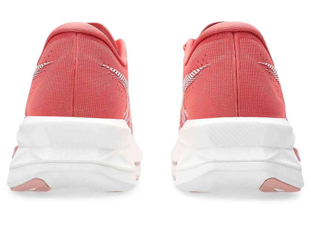 Asics Womens Sonicblast Sneakers Runners Shoes in Dark Pink Clay/White