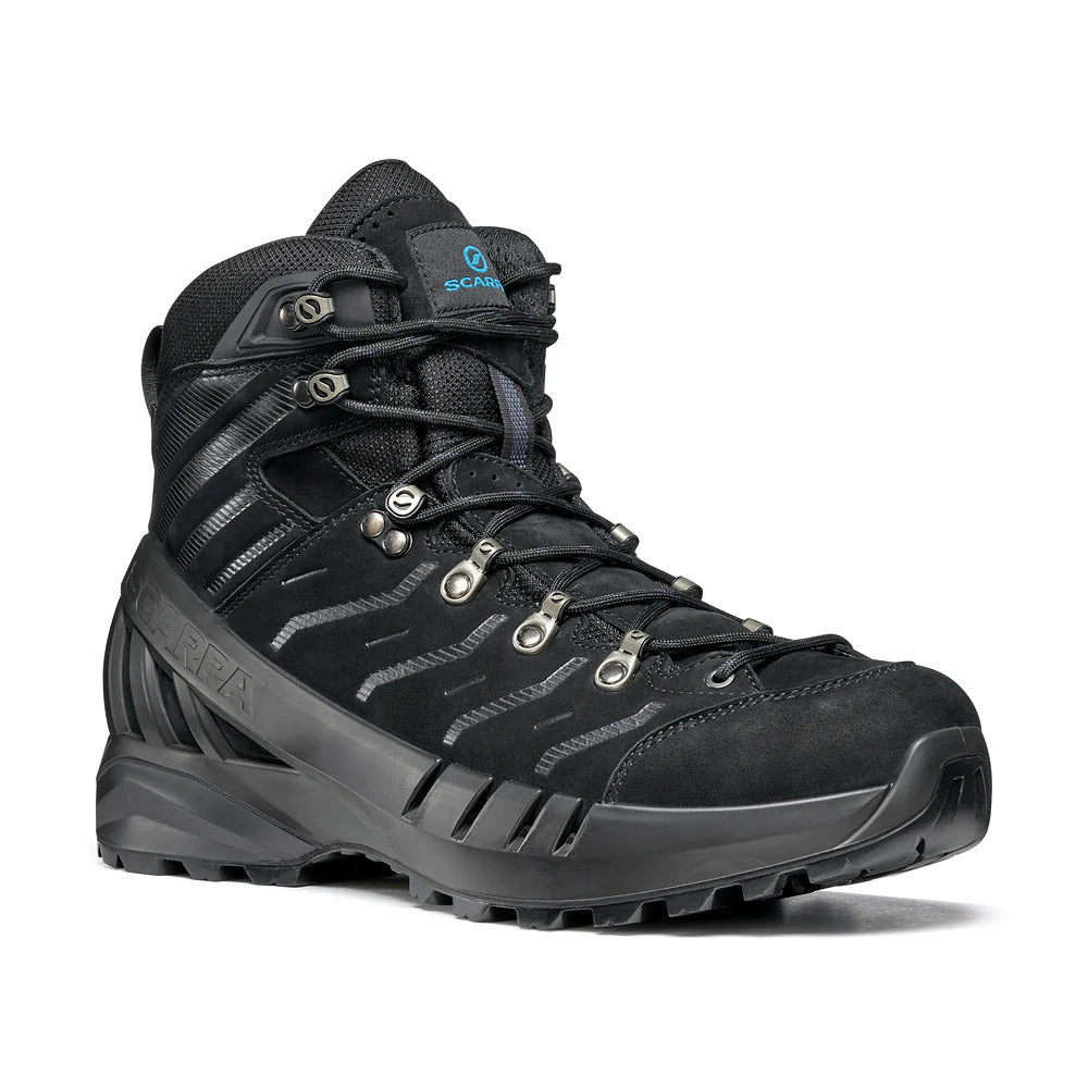 Scarpa Mens Cyclone Gore-Tex Boots Shoes Hiking - Black/Grey-1
