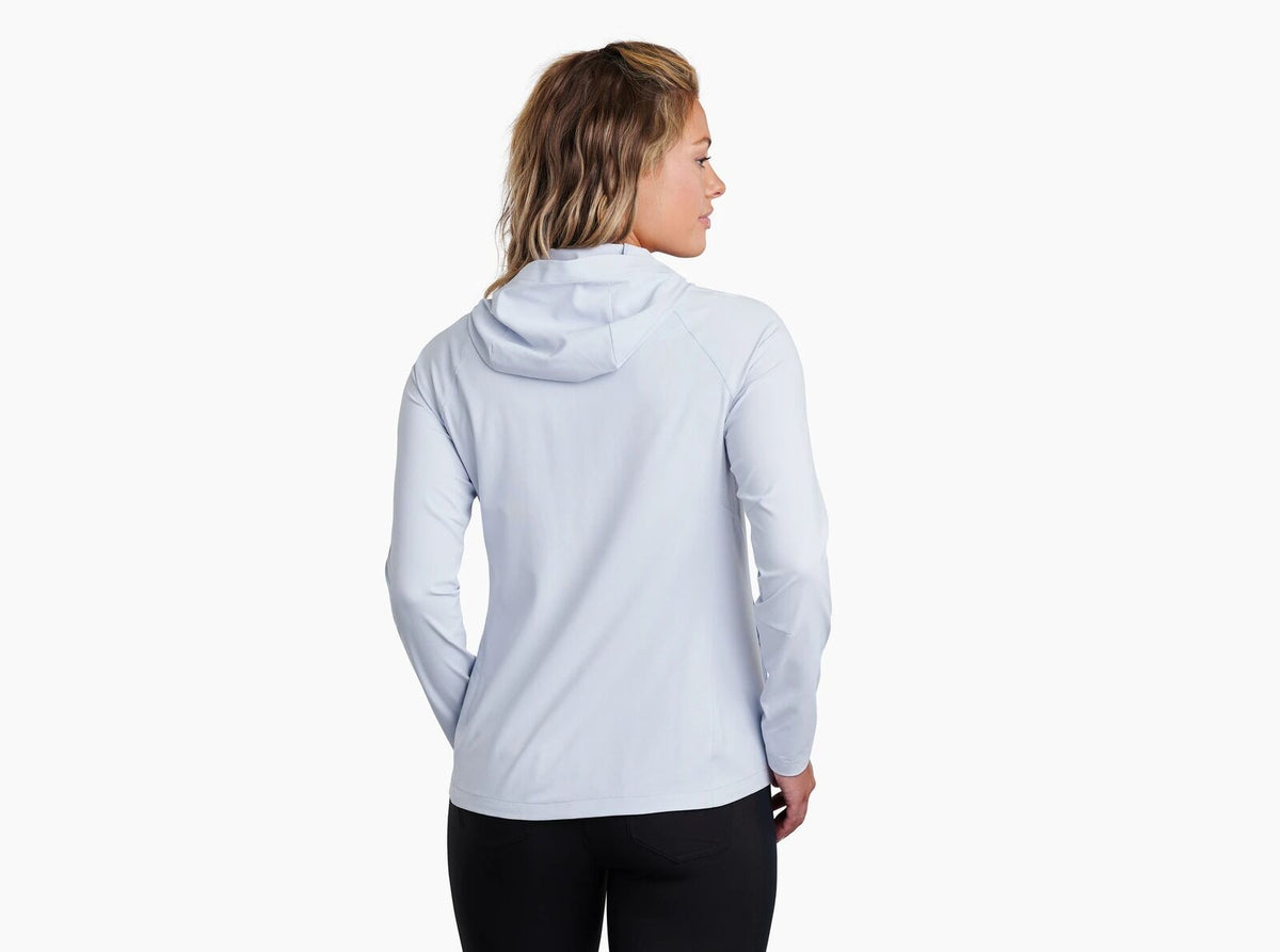 Kuhl Womens Bandita Full Zip Outdoor Hiking Jacket in Zenith Blue