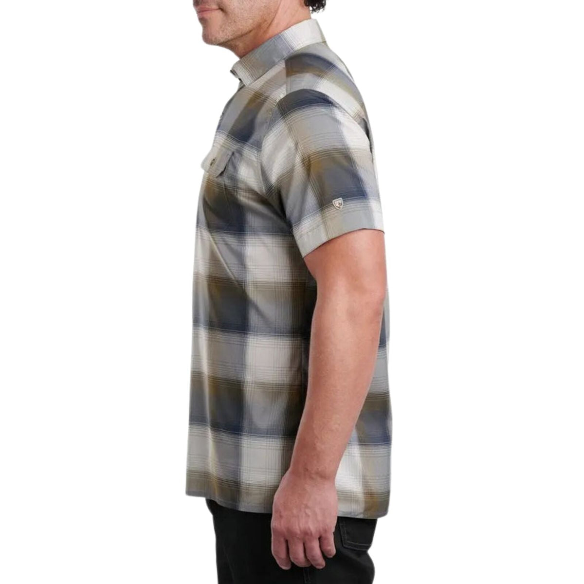 Kuhl Mens Response Outdoor Hiking Short Sleeve Shirt in Rolling Hills
